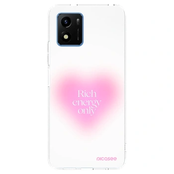 Picasee husă transparentă din silicon pentru Vivo Y01 - Rich Energy