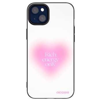 Picasee husă neagră din silicon pentru Apple iPhone 14 Plus - Rich Energy