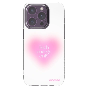 Picasee husă transparentă din silicon pentru Apple iPhone 14 Pro - Rich Energy