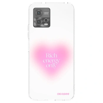 Picasee husă transparentă din silicon pentru Motorola Moto G72 - Rich Energy