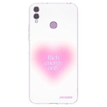 Picasee husă transparentă din silicon pentru Honor 8X - Rich Energy