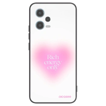 Picasee husă neagră din silicon pentru Xiaomi Redmi Note 12 5G - Rich Energy