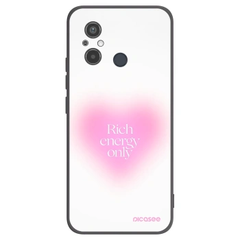 Picasee husă neagră din silicon pentru Xiaomi Redmi 12C - Rich Energy