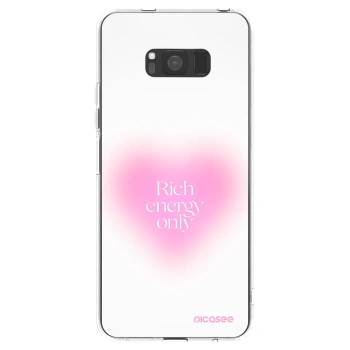 Picasee husă transparentă din silicon pentru Samsung Galaxy S8 G950F - Rich Energy