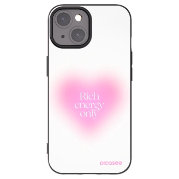 Picasee husă neagră din silicon pentru Apple iPhone 15 - Rich Energy