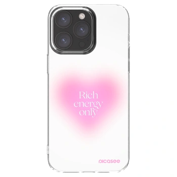 Picasee husă transparentă din silicon pentru Apple iPhone 15 Pro Max - Rich Energy