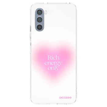 Picasee husă transparentă din silicon pentru Motorola Moto G62 - Rich Energy