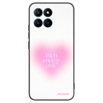 Picasee husă neagră din silicon pentru Honor 70 Lite - Rich Energy