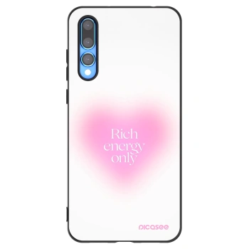 Picasee husă neagră din silicon pentru Huawei P20 Pro - Rich Energy