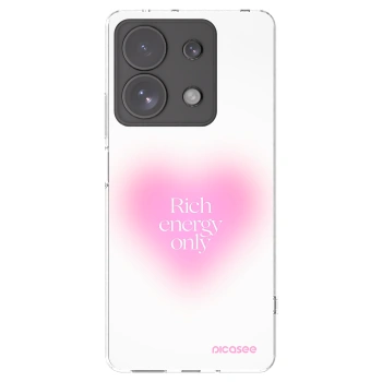 Picasee husă transparentă din silicon pentru Xiaomi Redmi Note 13 Pro 4G - Rich Energy