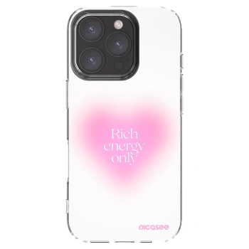 Picasee husă transparentă din silicon pentru Apple iPhone 16 Pro - Rich Energy
