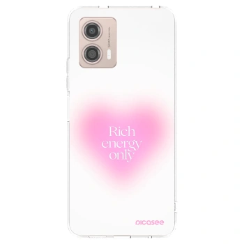 Picasee husă transparentă din silicon pentru Motorola Moto G53 5G - Rich Energy