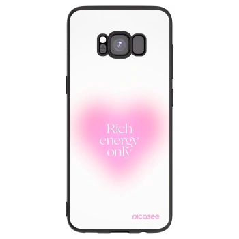 Picasee husă neagră din silicon pentru Samsung Galaxy S8 G950F - Rich Energy