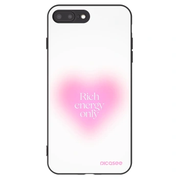 Picasee husă neagră din silicon pentru Apple iPhone 8 Plus - Rich Energy