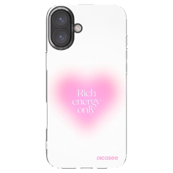 Picasee husă transparentă din silicon pentru Apple iPhone 16 Plus - Rich Energy