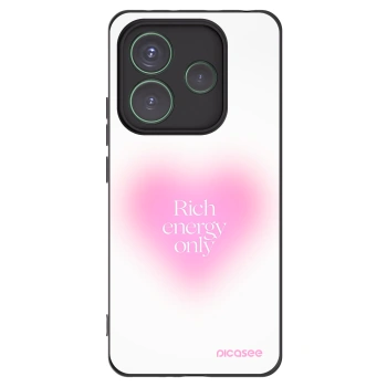 Picasee husă neagră din silicon pentru Xiaomi Redmi Note 14 5G - Rich Energy