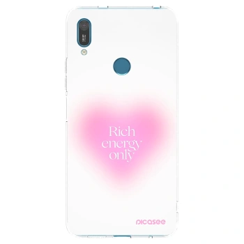 Picasee husă transparentă din silicon pentru Huawei Y7 2019 - Rich Energy