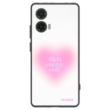 Picasee husă neagră din silicon pentru Motorola Moto G35 5G - Rich Energy