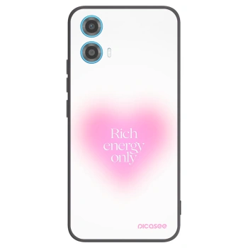 Picasee husă neagră din silicon pentru Motorola Moto G34 5G - Rich Energy
