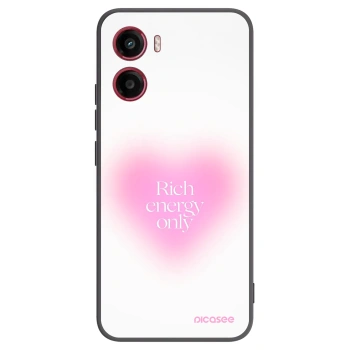 Picasee husă neagră din silicon pentru Motorola Moto G05 - Rich Energy