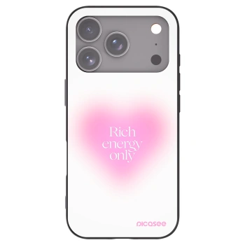 Picasee husă neagră din silicon pentru Apple iPhone 17 Pro - Rich Energy