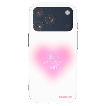 Picasee husă transparentă din silicon pentru Apple iPhone 17 Pro - Rich Energy