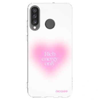 Picasee husă transparentă din silicon pentru Huawei P30 Lite - Rich Energy