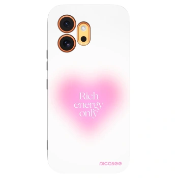 Picasee husă neagră din silicon pentru Honor 600 - Rich Energy