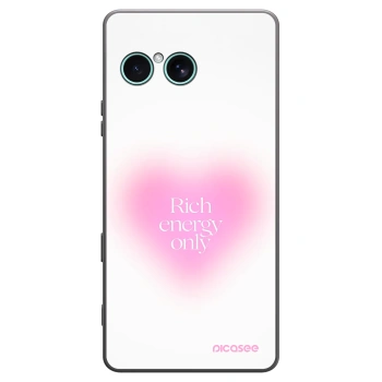 Picasee husă neagră din silicon pentru Sony Xperia 10 VII - Rich Energy