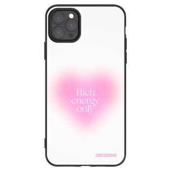 Picasee husă neagră din silicon pentru Apple iPhone 11 Pro Max - Rich Energy