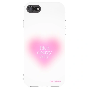 Picasee husă transparentă din silicon pentru Apple iPhone 8 - Rich Energy