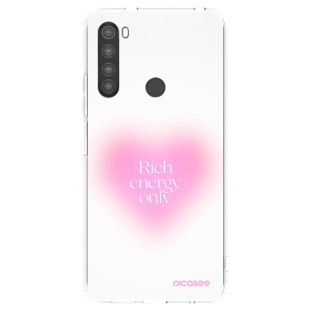 Picasee husă transparentă din silicon pentru Xiaomi Redmi Note 8 - Rich Energy