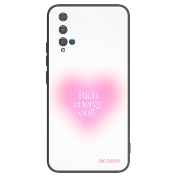 Picasee husă neagră din silicon pentru Huawei Nova 5T - Rich Energy