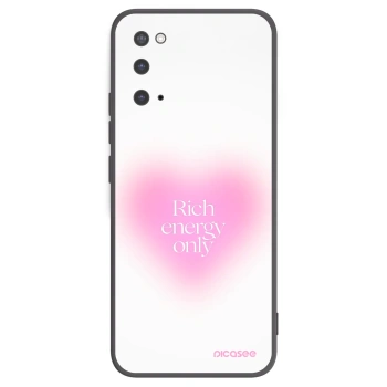 Picasee husă neagră din silicon pentru Samsung Galaxy S20 G980F - Rich Energy