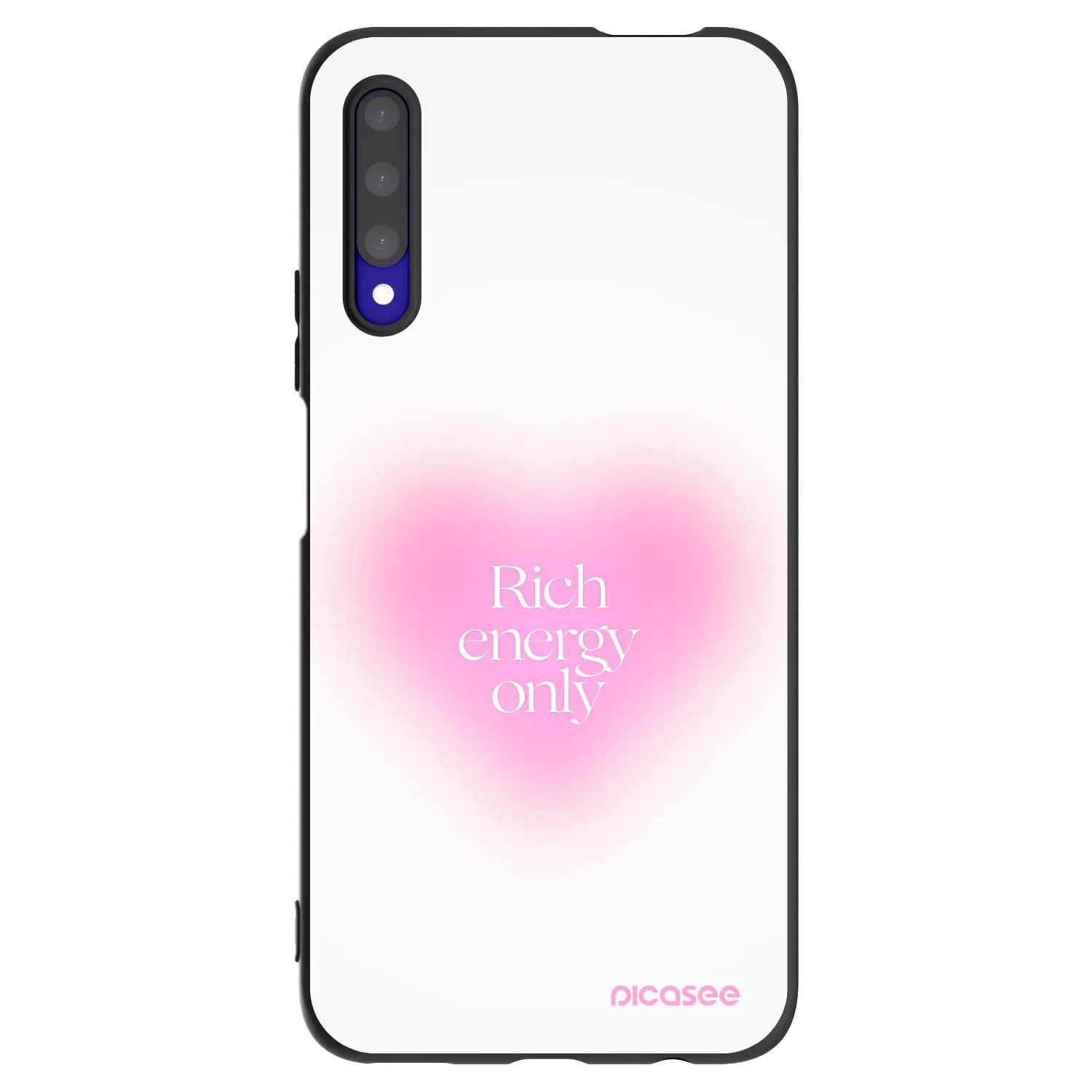 Picasee husă neagră din silicon pentru Honor 9X Pro - Rich Energy