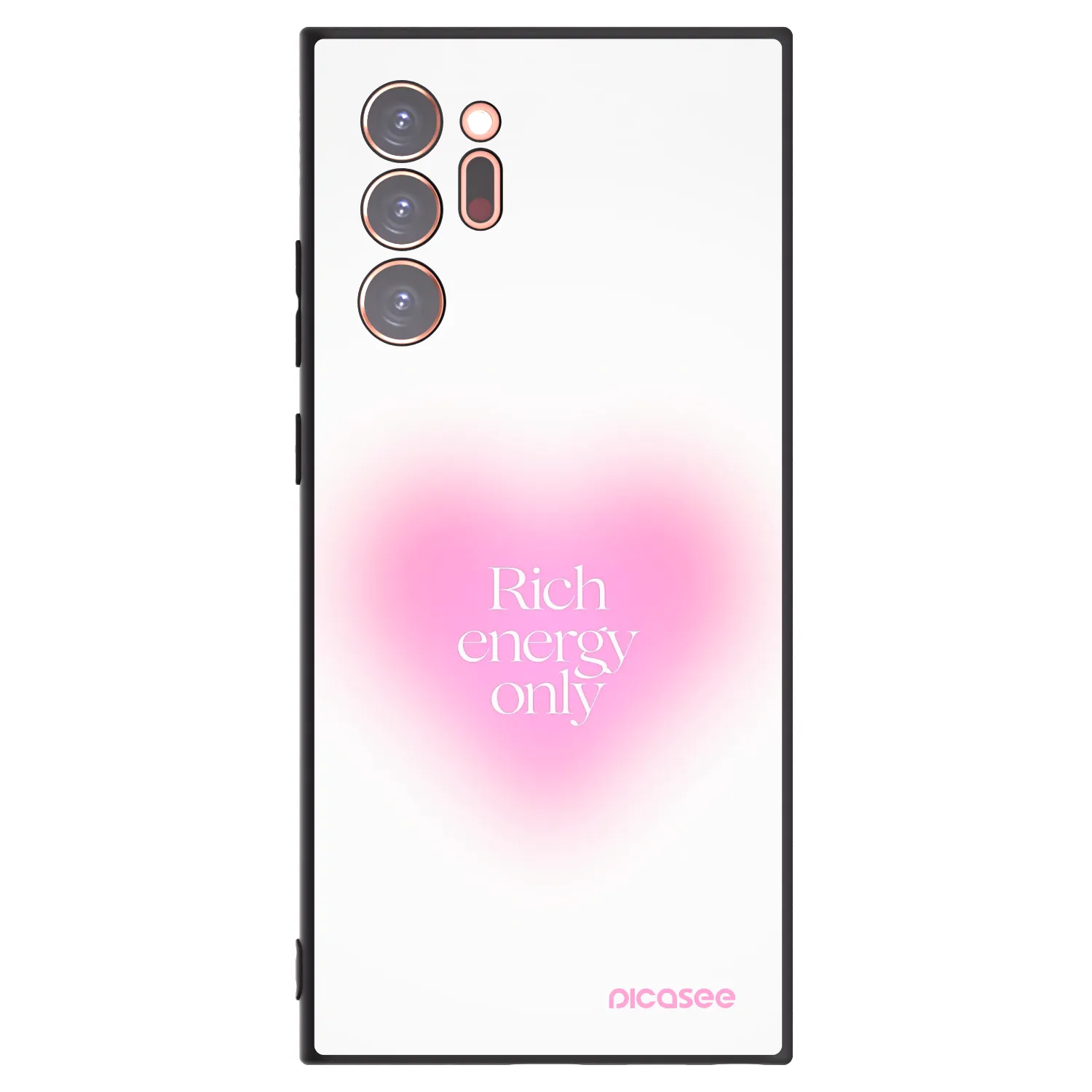 Picasee husă neagră din silicon pentru Samsung Galaxy Note 20 Ultra - Rich Energy