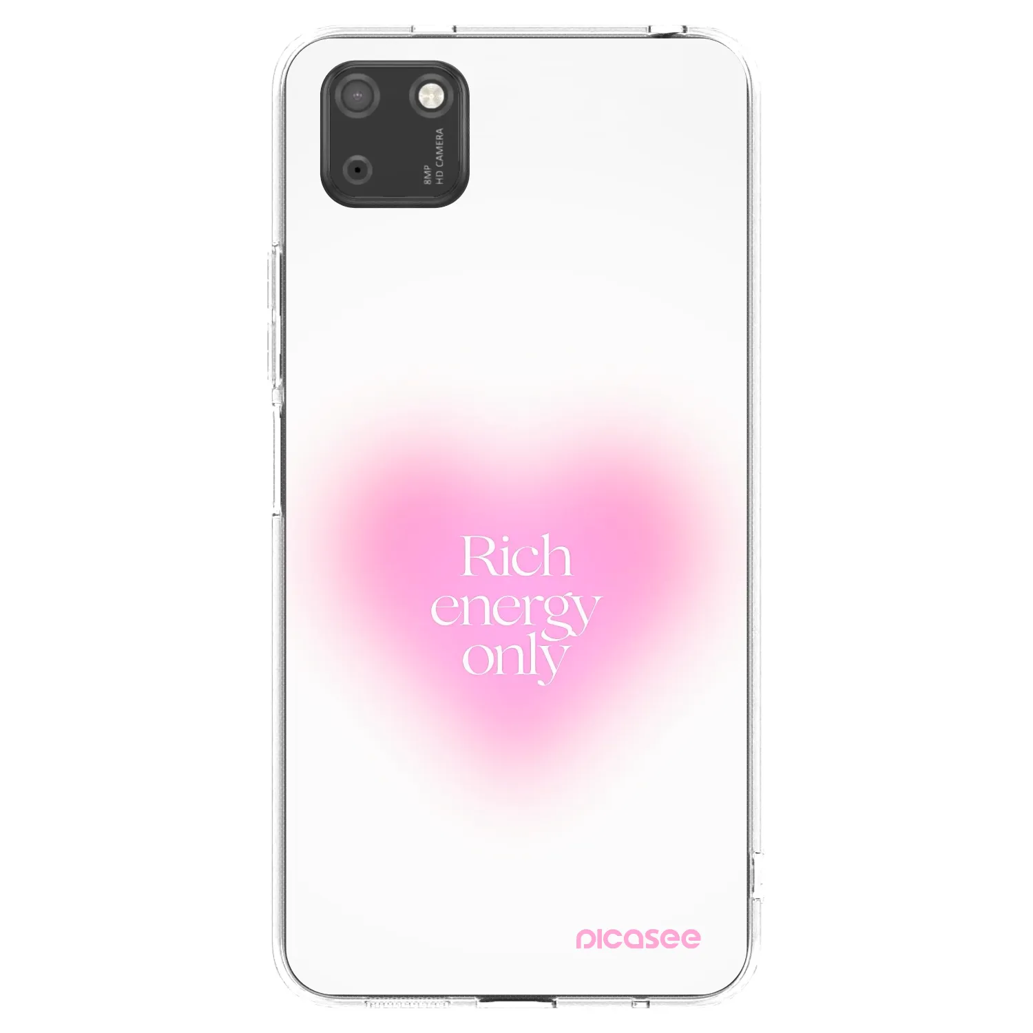 Picasee husă transparentă din silicon pentru Huawei Y5P - Rich Energy