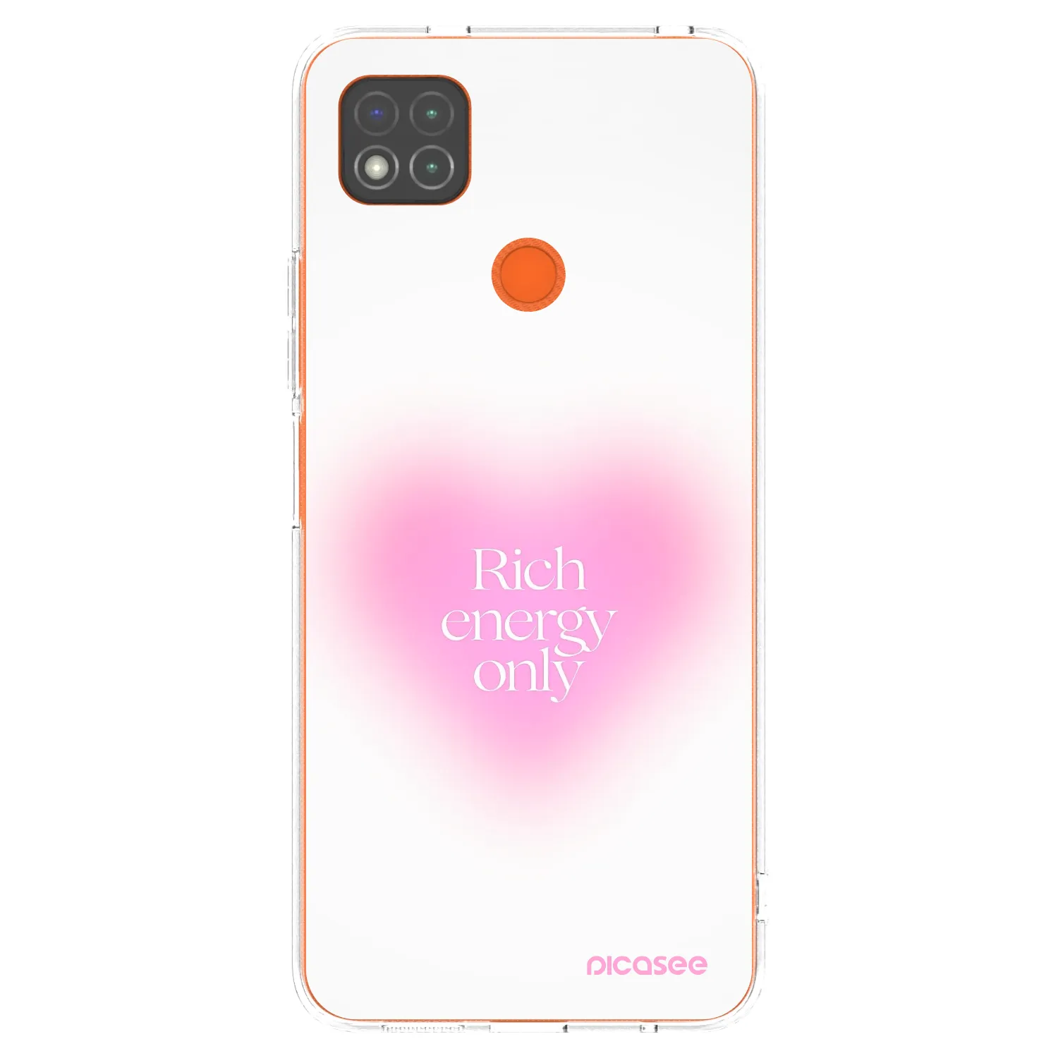 Picasee husă transparentă din silicon pentru Xiaomi Redmi 9C - Rich Energy