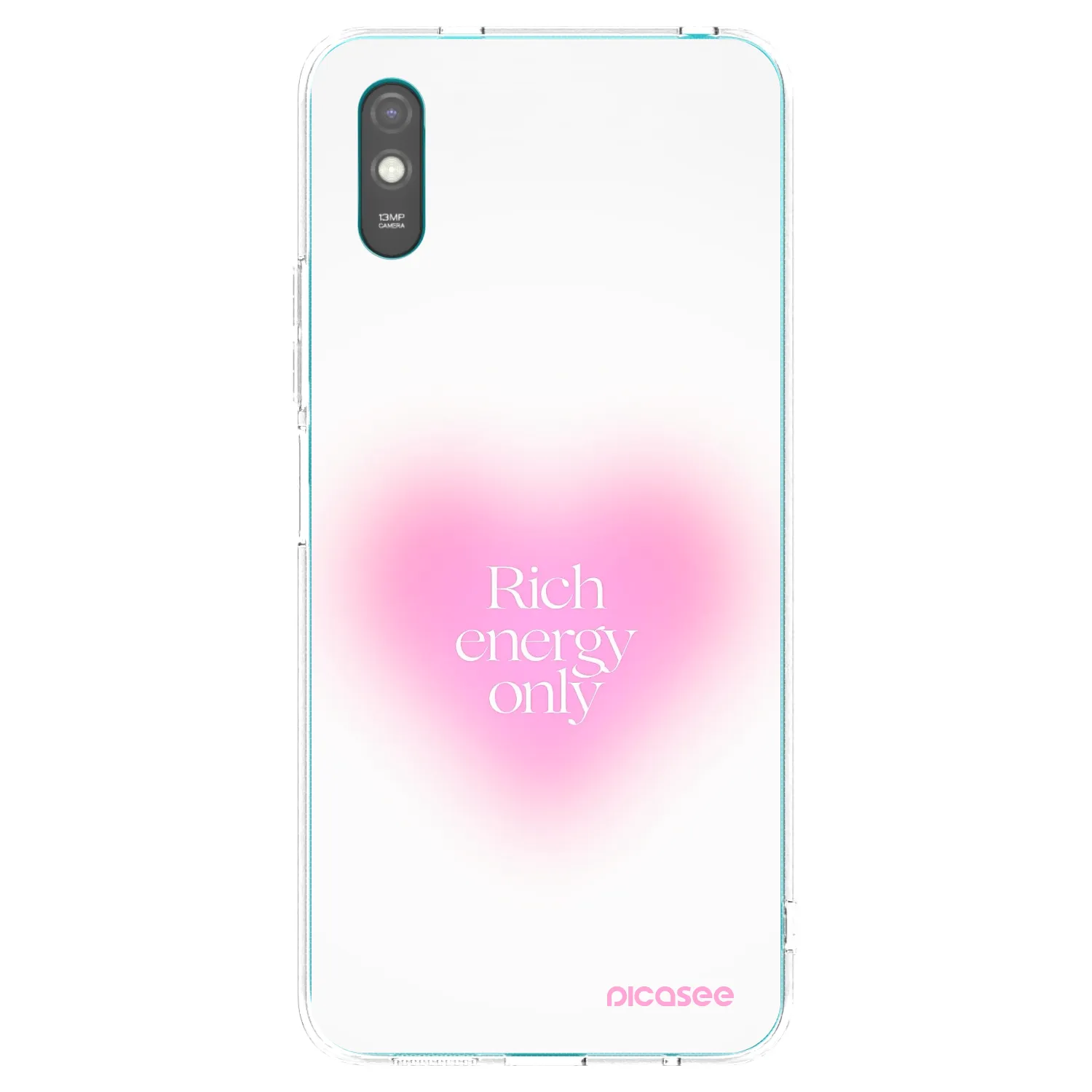Picasee husă transparentă din silicon pentru Xiaomi Redmi 9A - Rich Energy