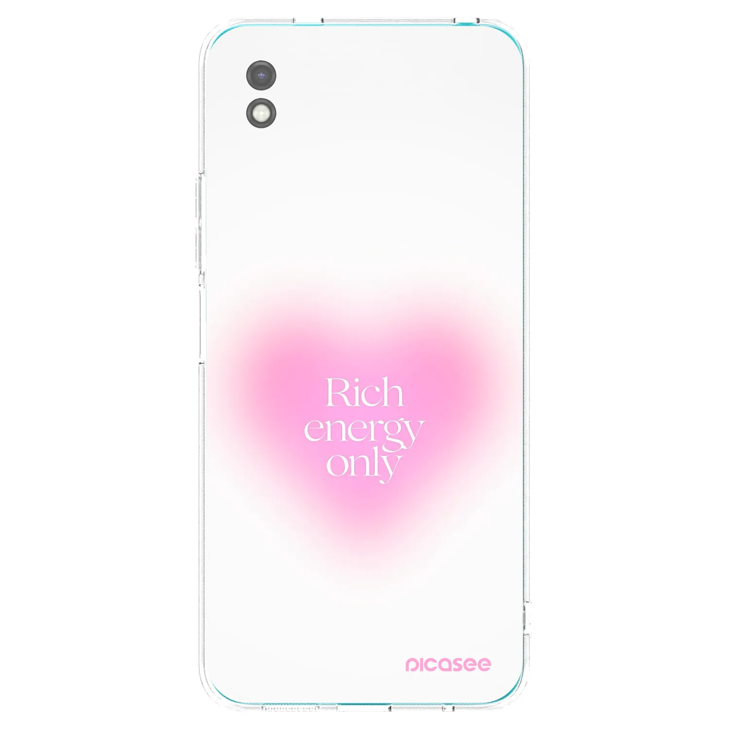 Picasee husă neagră din silicon pentru Xiaomi Redmi 9A - Rich Energy