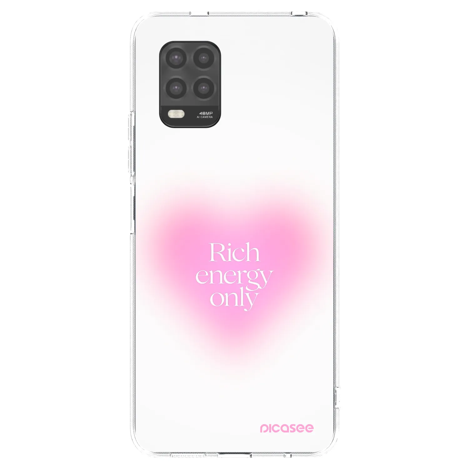 Picasee husă transparentă din silicon pentru Xiaomi Mi 10 Lite - Rich Energy