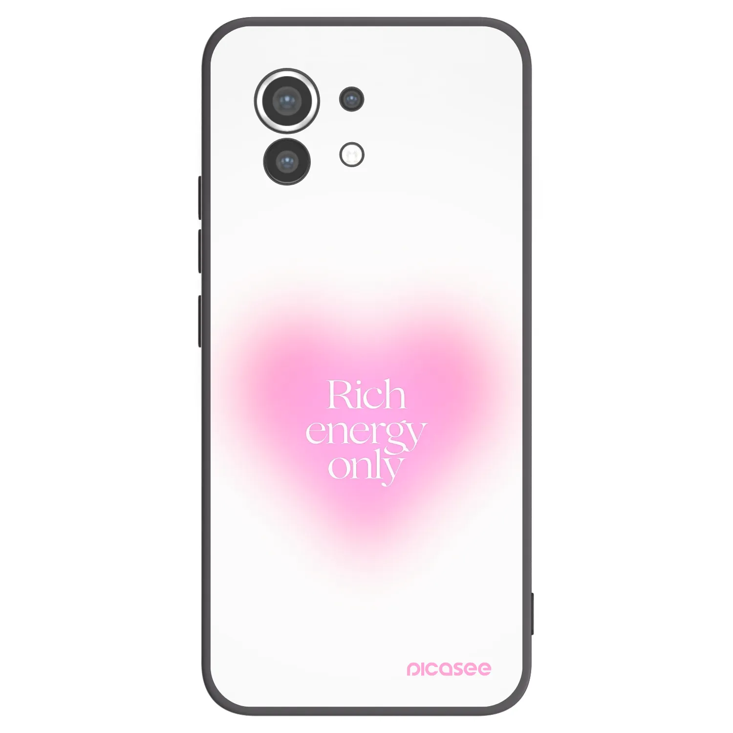 Picasee husă neagră din silicon pentru Xiaomi Mi 11 - Rich Energy