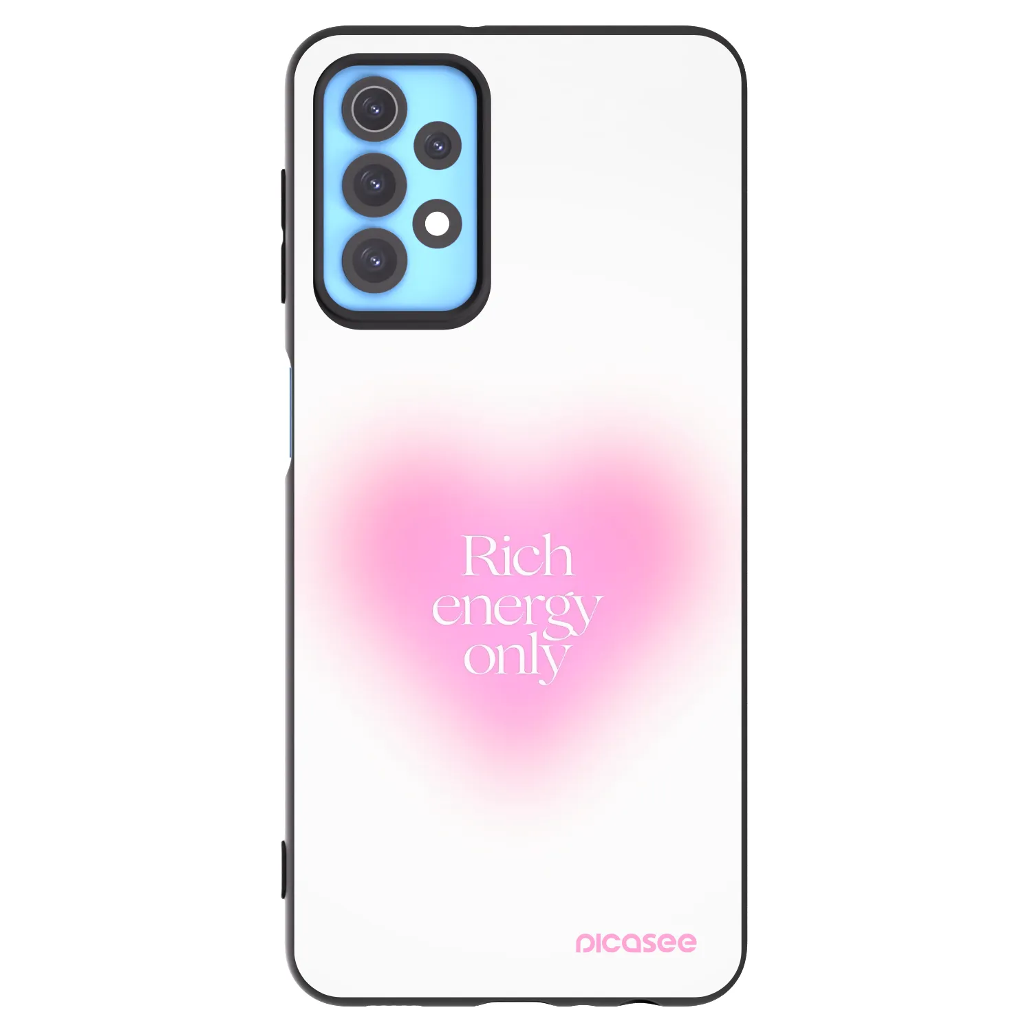 Picasee husă neagră din silicon pentru Samsung Galaxy A32 4G SM-A325F - Rich Energy