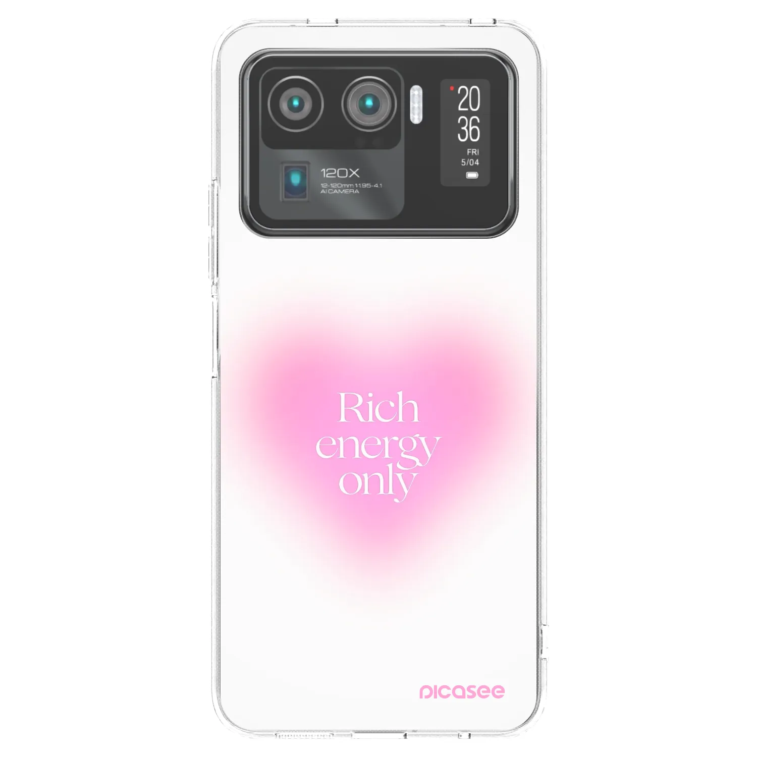 Picasee husă transparentă din silicon pentru Xiaomi Mi 11 Ultra - Rich Energy