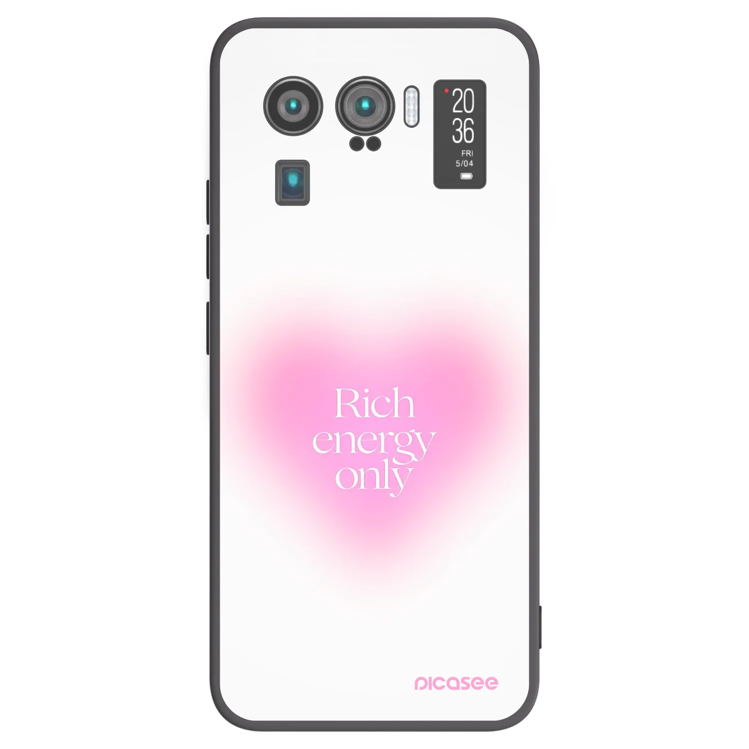 Picasee husă neagră din silicon pentru Xiaomi Mi 11 Ultra - Rich Energy