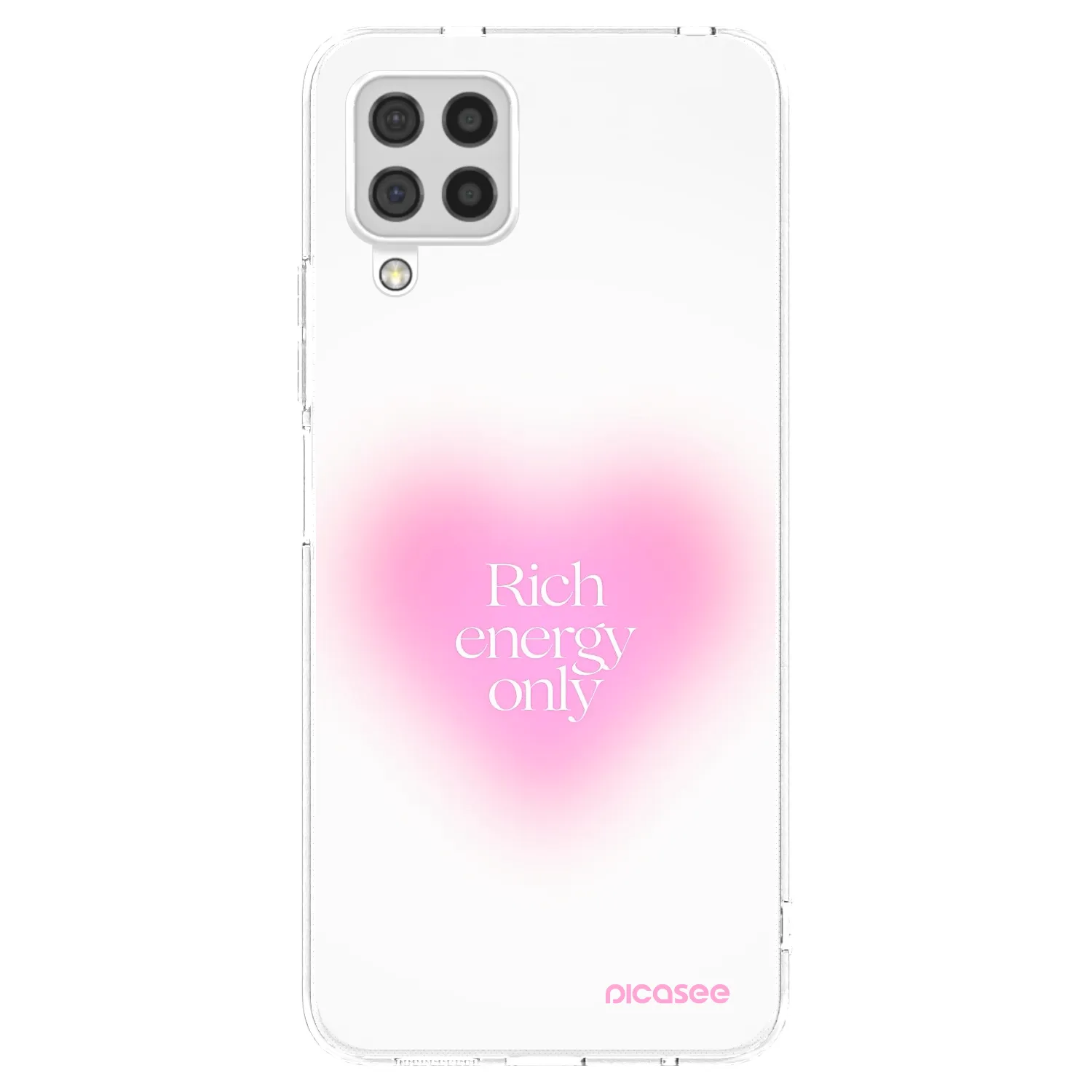 Picasee husă transparentă din silicon pentru Samsung Galaxy A22 A225F 4G - Rich Energy