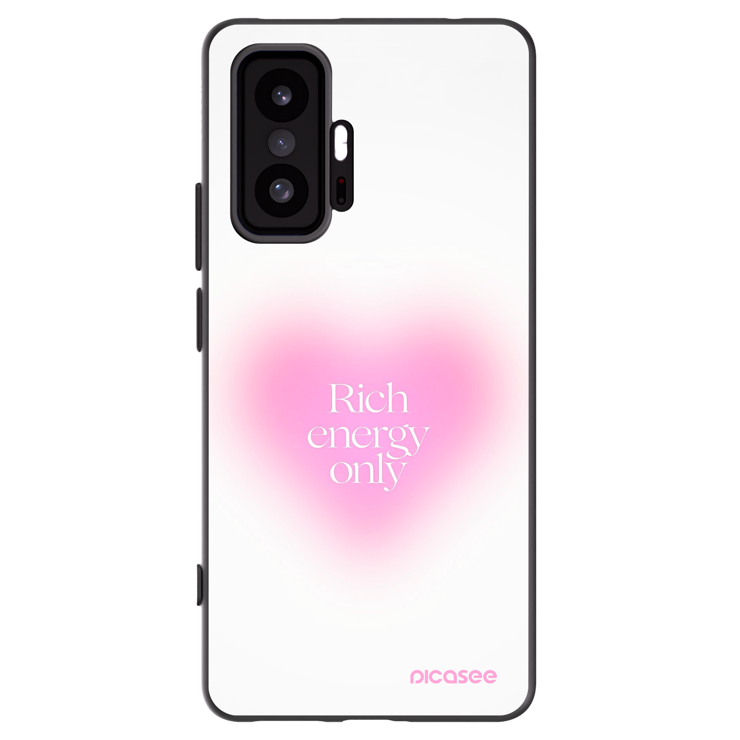 Picasee husă neagră din silicon pentru Xiaomi 11T - Rich Energy