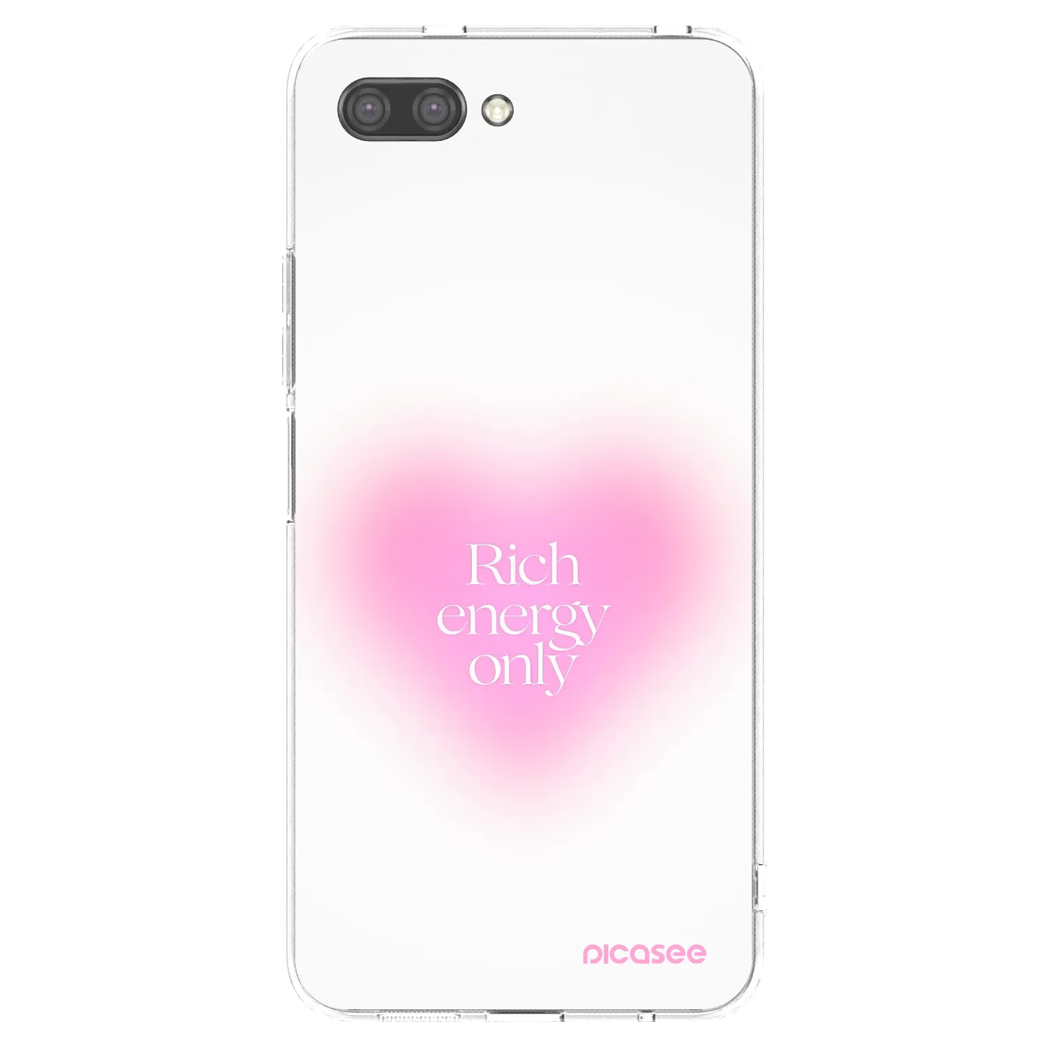 Picasee husă transparentă din silicon pentru Honor 10 - Rich Energy