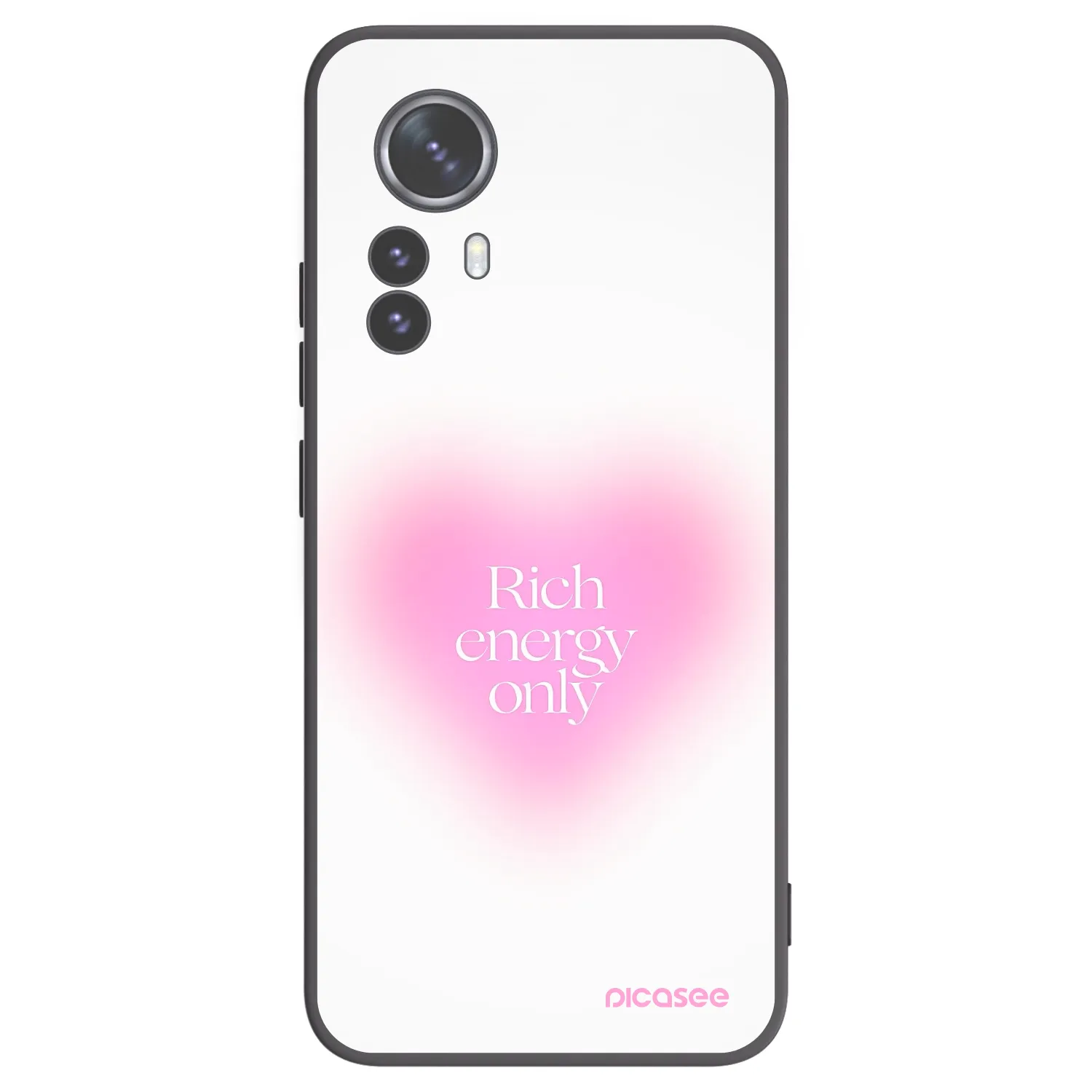 Picasee husă neagră din silicon pentru Xiaomi 12 Pro - Rich Energy