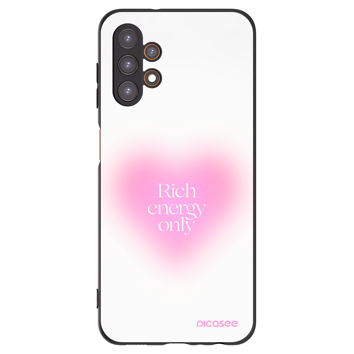 Picasee husă neagră din silicon pentru Samsung Galaxy A13 4G A135 - Rich Energy